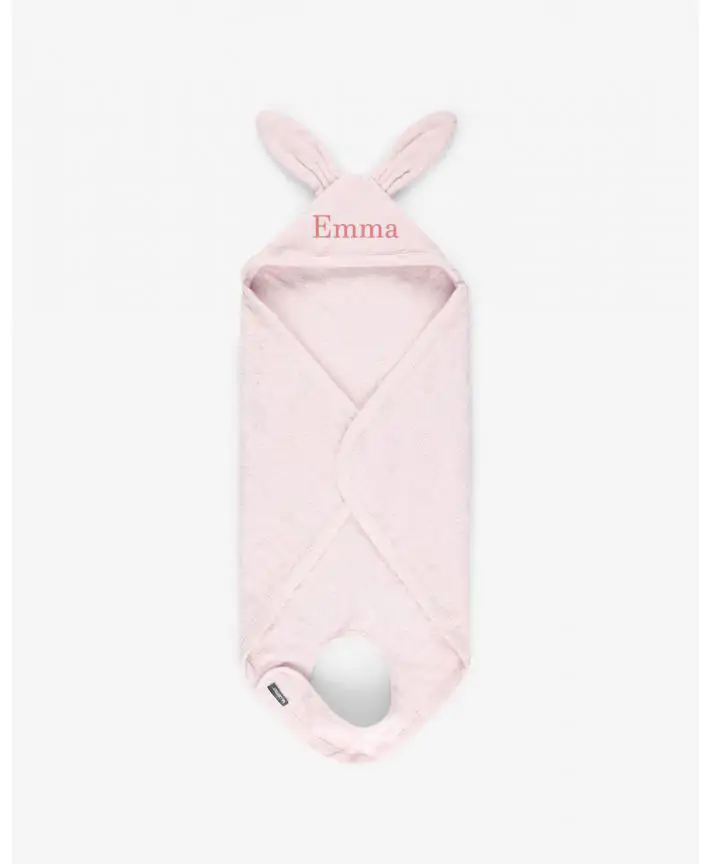 מגבת רחצה קפוצ'ון עם אוזני חיה לתינוק