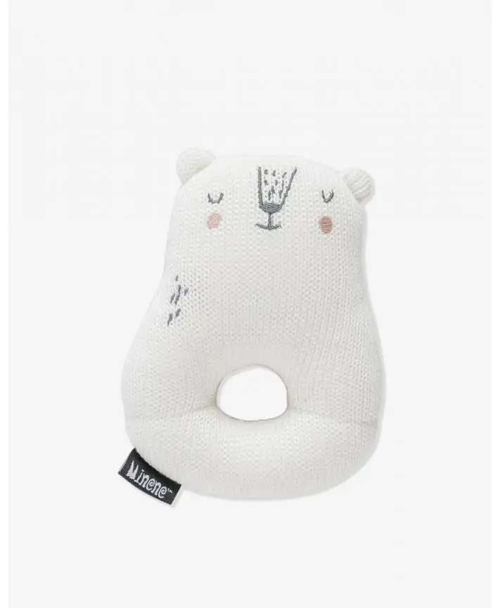 רעשן סרוג עגול - חיה