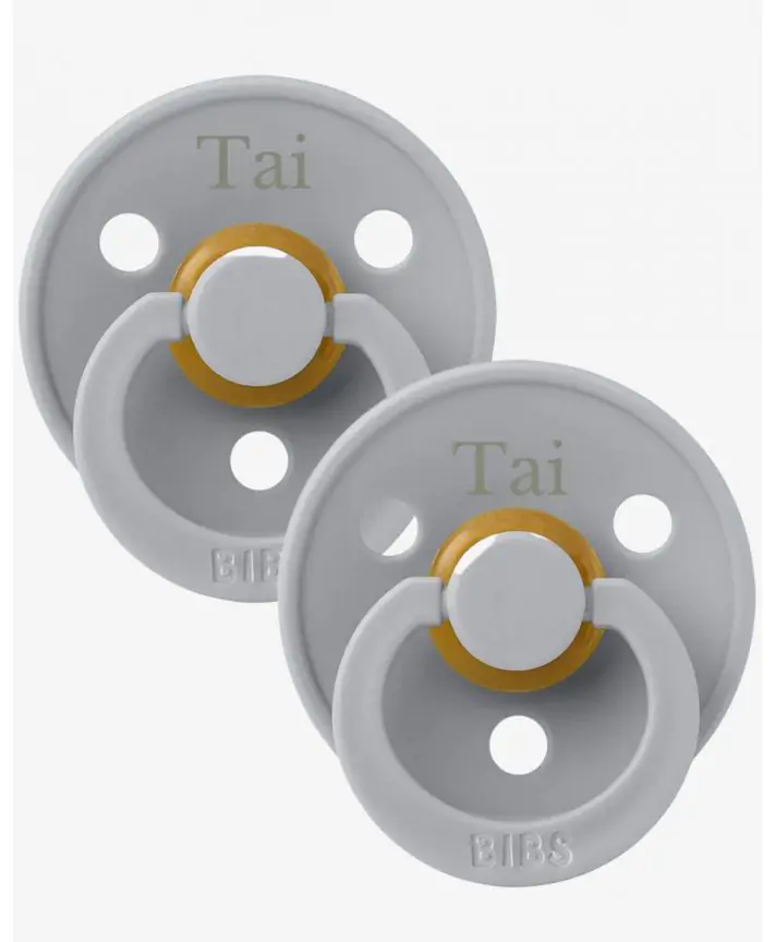 זוג מוצצי ביבס מידה 1 | BIBS