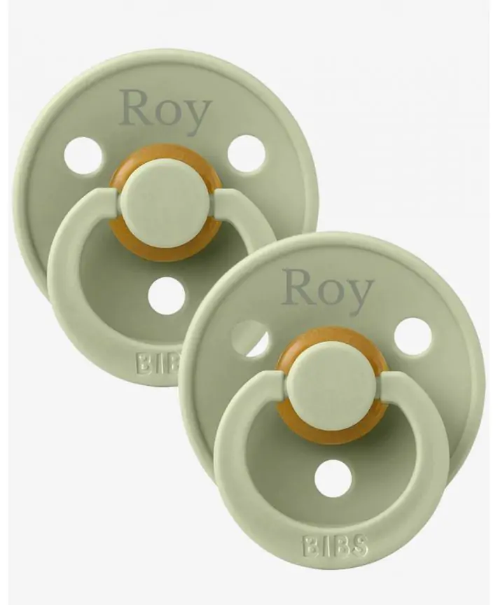 זוג מוצצי ביבס מידה 2 | BIBS