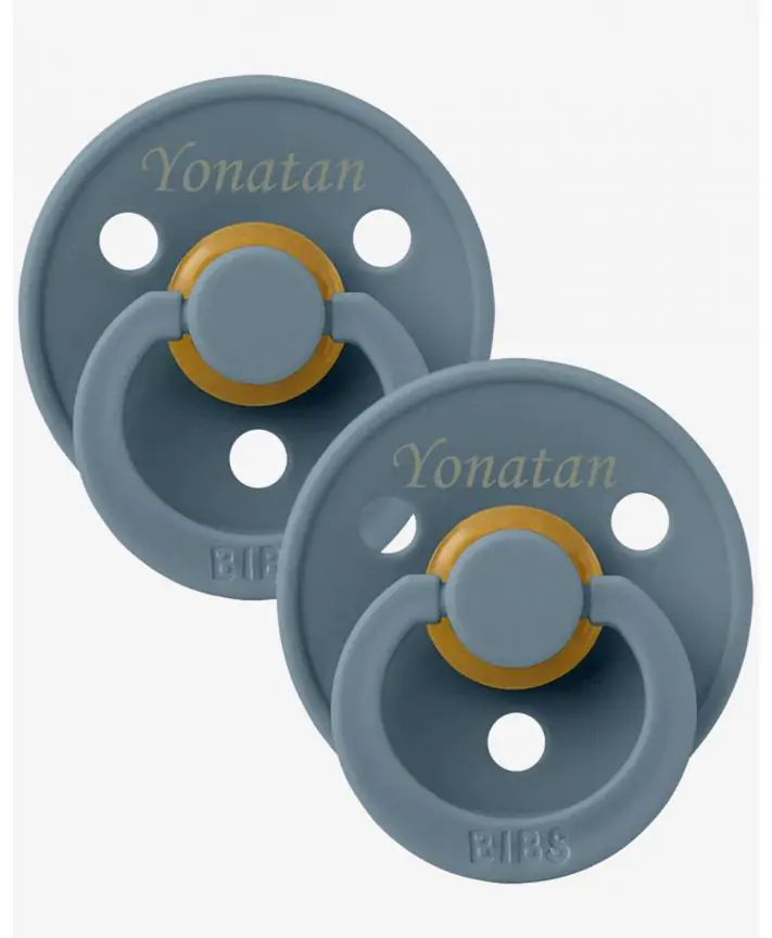 זוג מוצצי ביבס מידה 2 | BIBS
