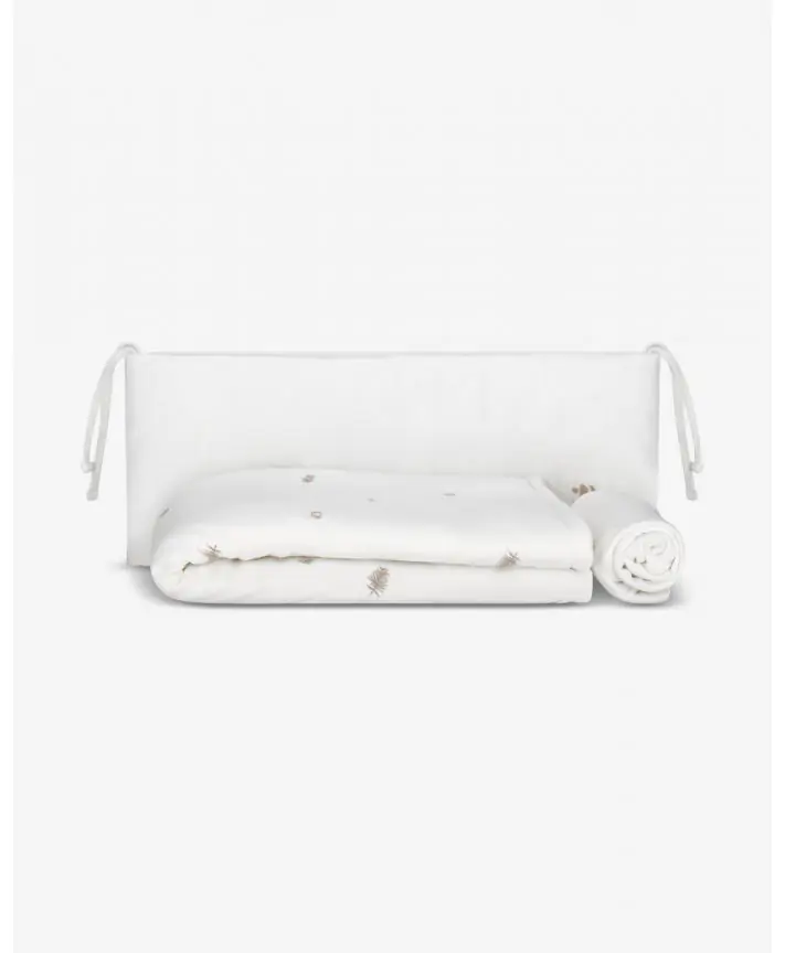 סט מצעים לעריסה - ליין בוהו