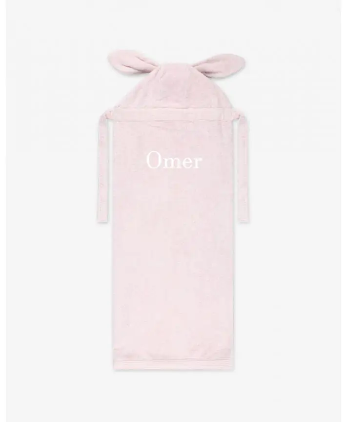 מגבת רחצה עם קשירה לצוואר