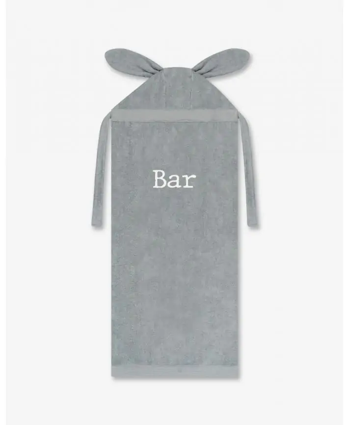 מגבת רחצה עם קשירה לצוואר