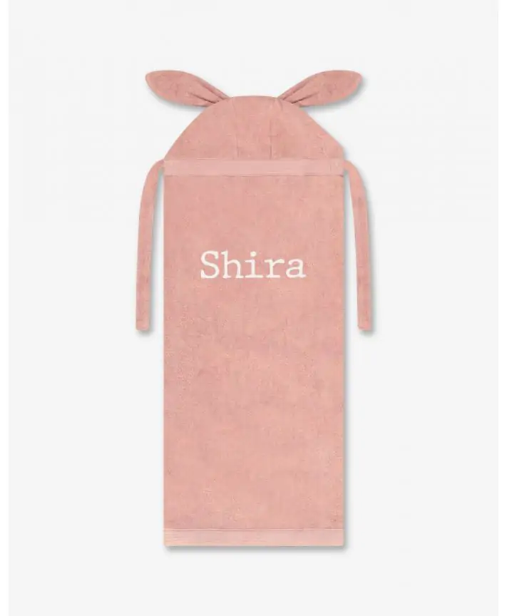 מגבת רחצה עם קשירה לצוואר