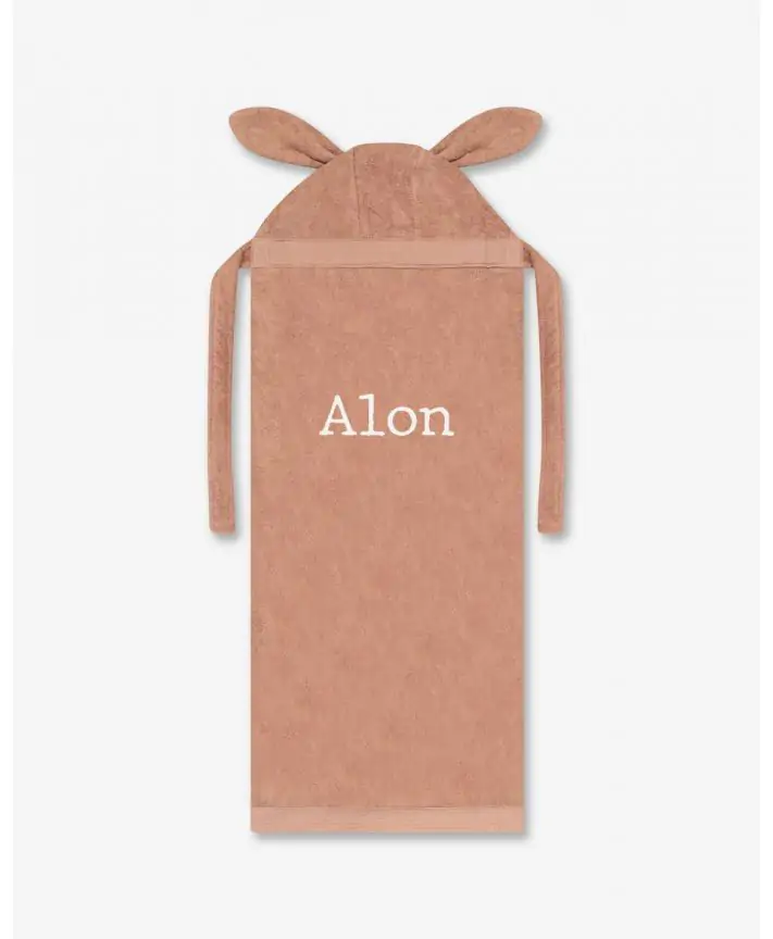 מגבת רחצה עם קשירה לצוואר