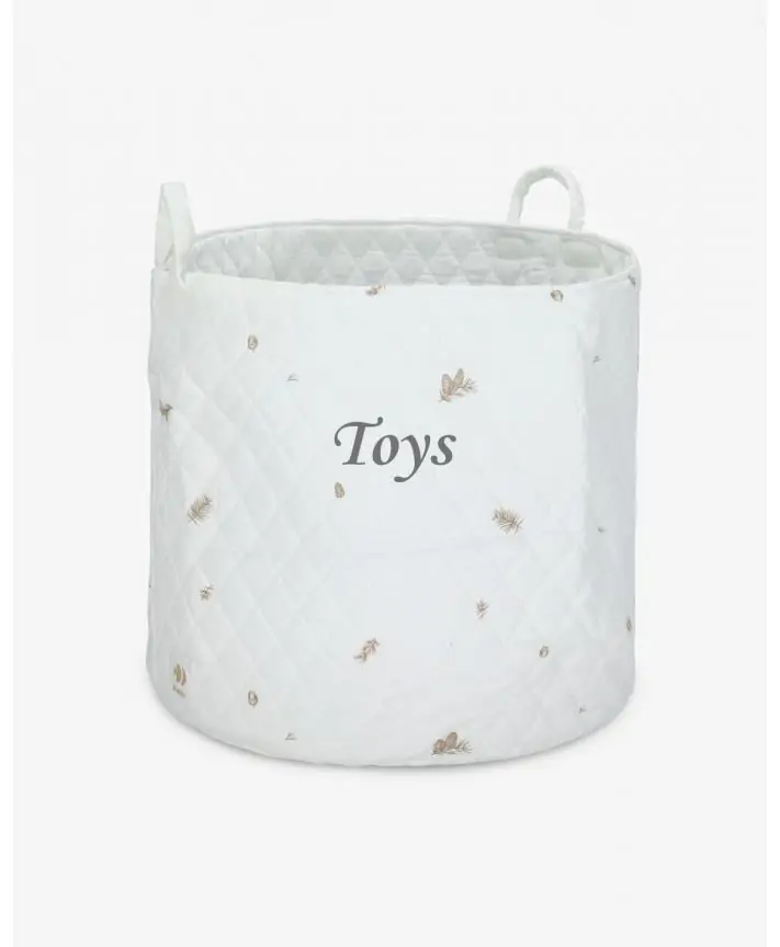 סל אחסון קטן אריג - ליין בוהו