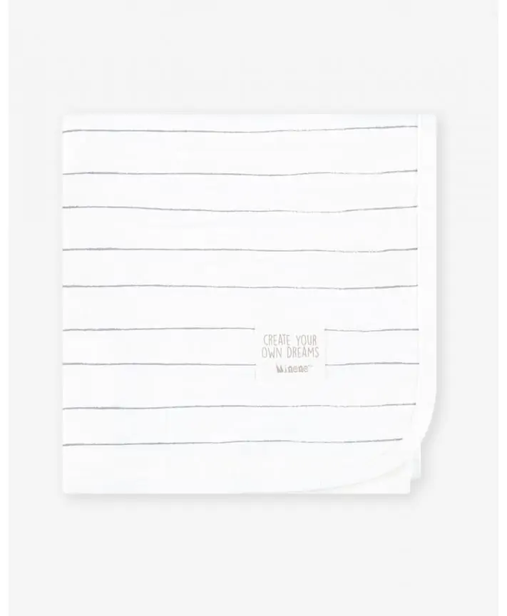 שמיכת קיץ גדולה Bloom & Grid