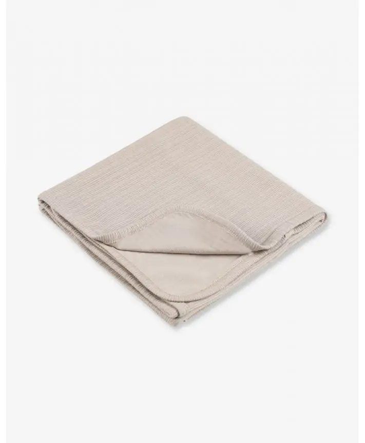 שמיכה מודפסת דו צדדית מבד ריב