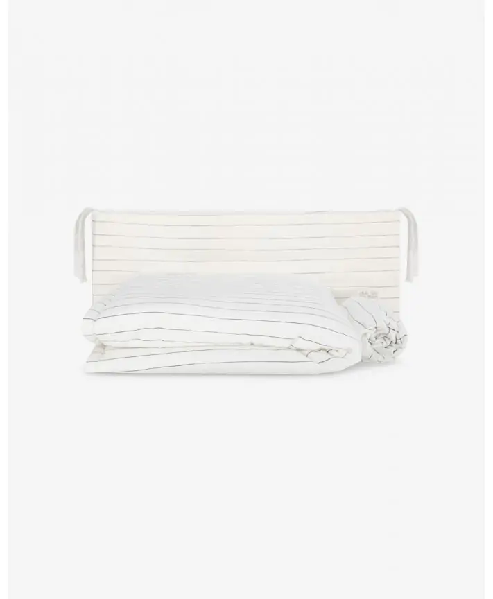 סט מצעים למיטת תינוק - Bloom & Grid