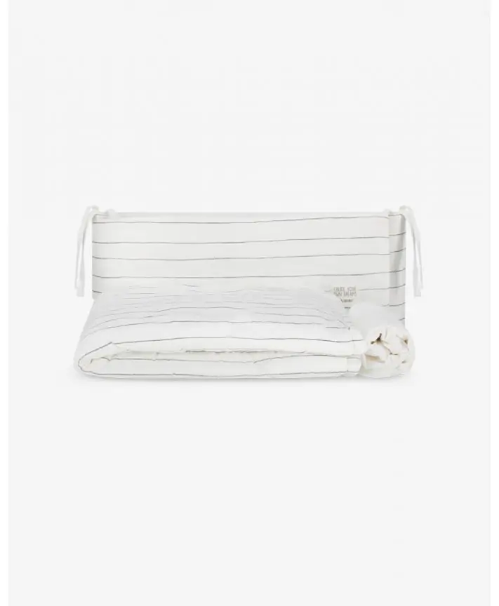 סט מצעים לעריסה - Bloom & Grid