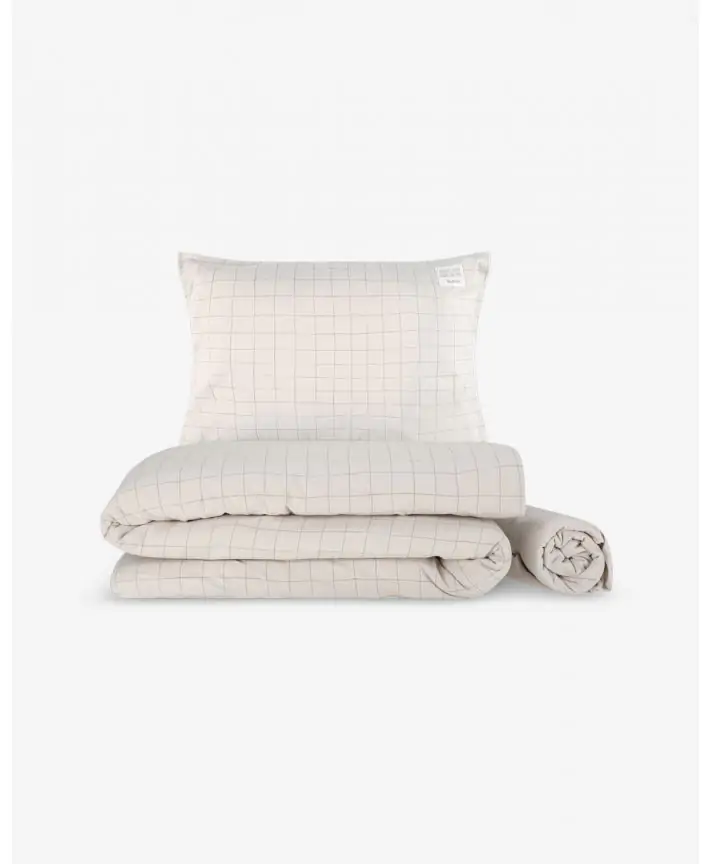 סט מצעים למיטת מעבר - Bloom & Grid