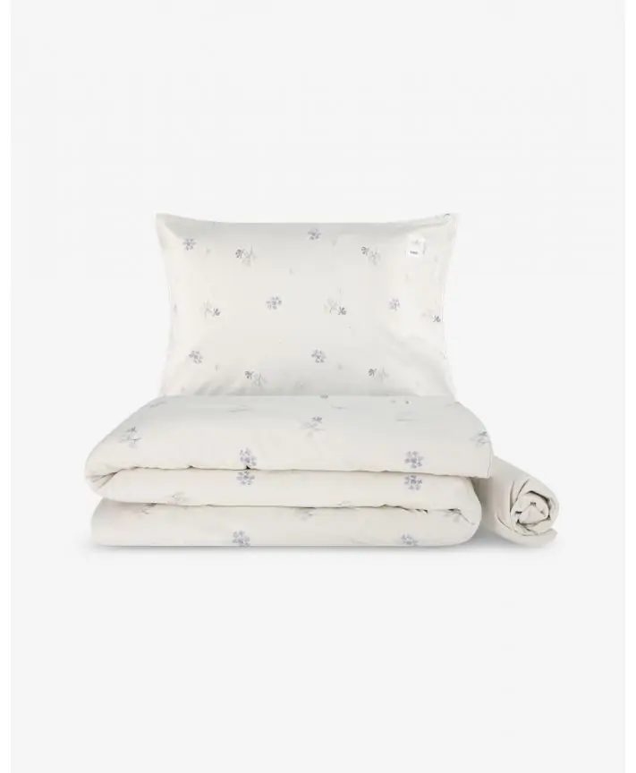 סט מצעים למיטת מעבר - Bloom & Grid