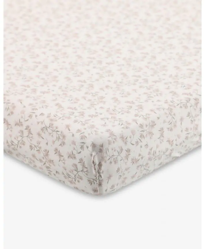 סדין לעריסה Bloom & Grid