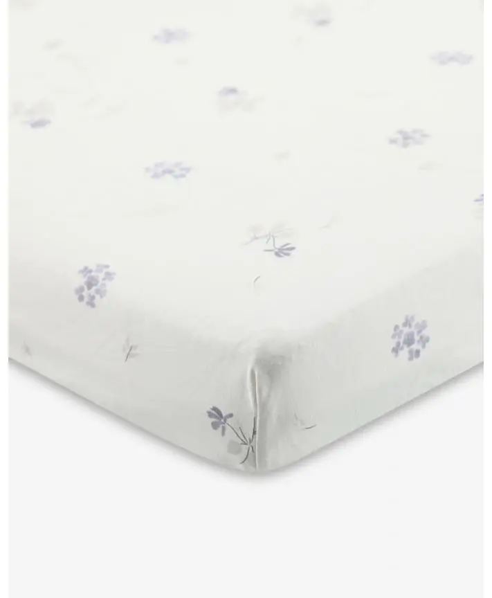 סדין לעריסה Bloom & Grid