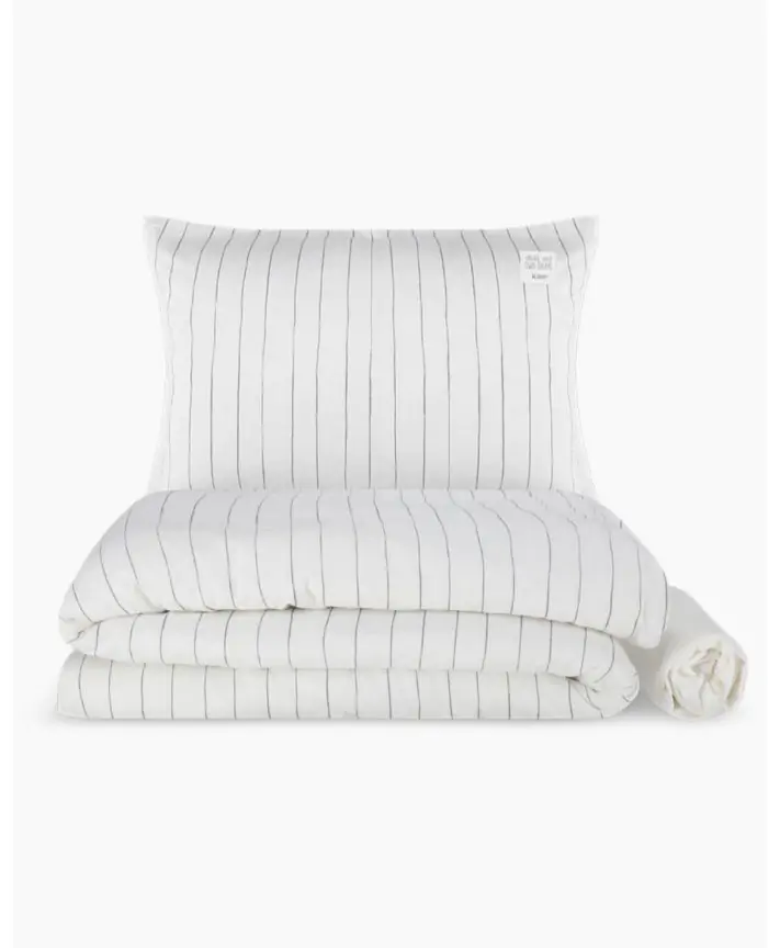 סט מצעים למיטת יחיד- Bloom & Grid