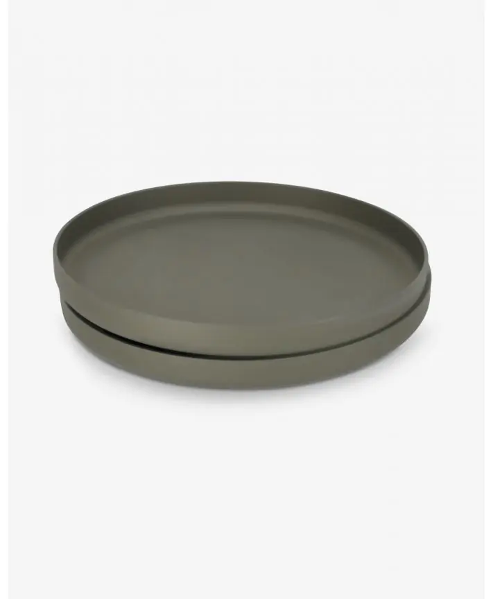 זוג צלחות PLA