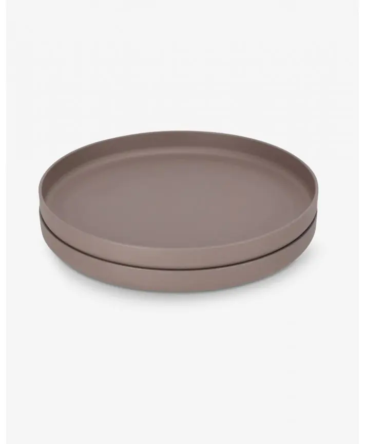 זוג צלחות PLA