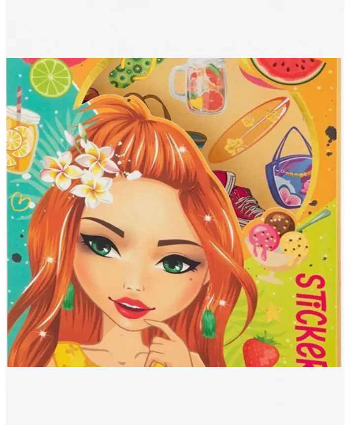 חוברת מדבקות מנצנצת GRAFIX