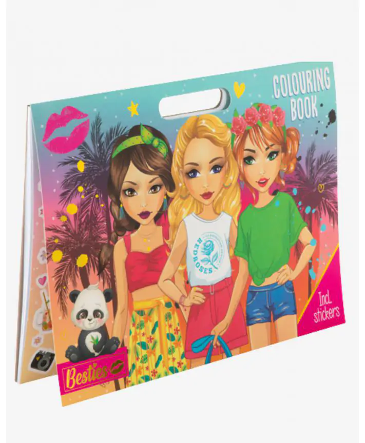 חוברת צביעה הציירת הקטנה GRAFIX