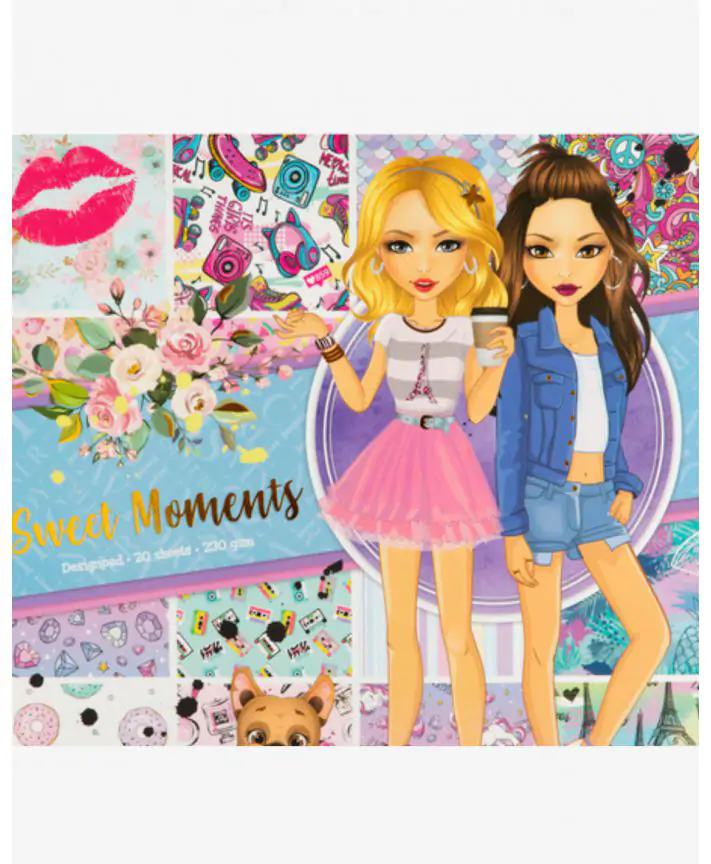 חוברת עיצוב מתוקה 20 עמודים - GRAFIX