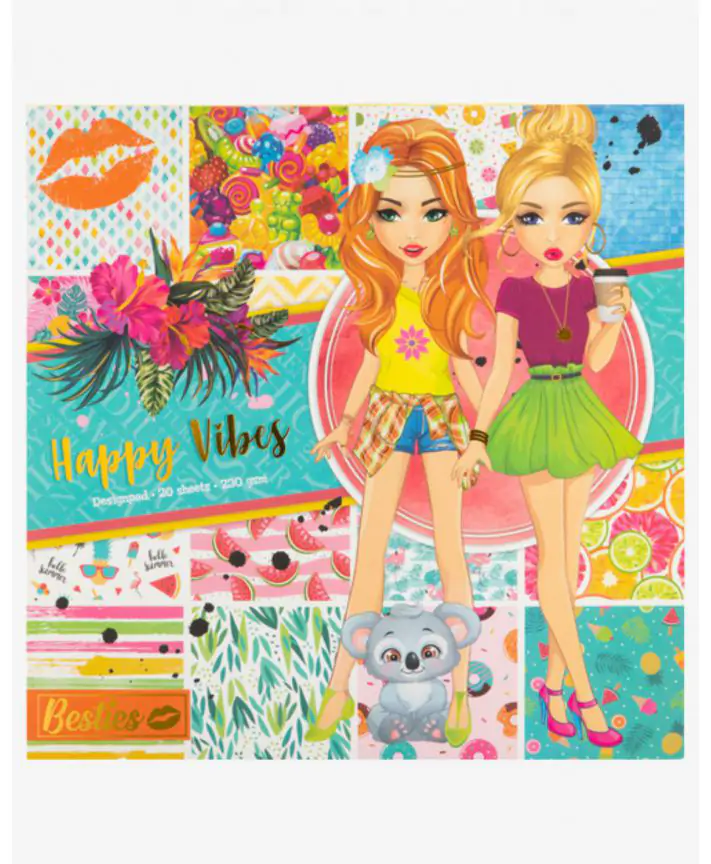 חוברת עיצוב שמחה גדולה 20 עמודים - GRAFIX