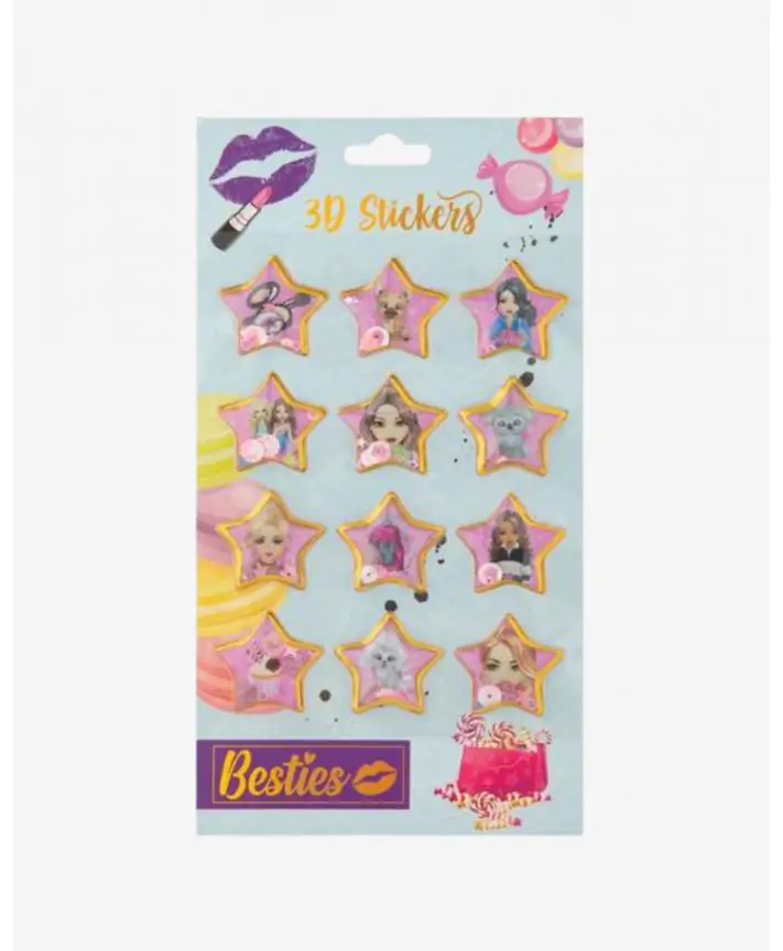 מדבקות תלת מימד מנצנצות - GRAFIX