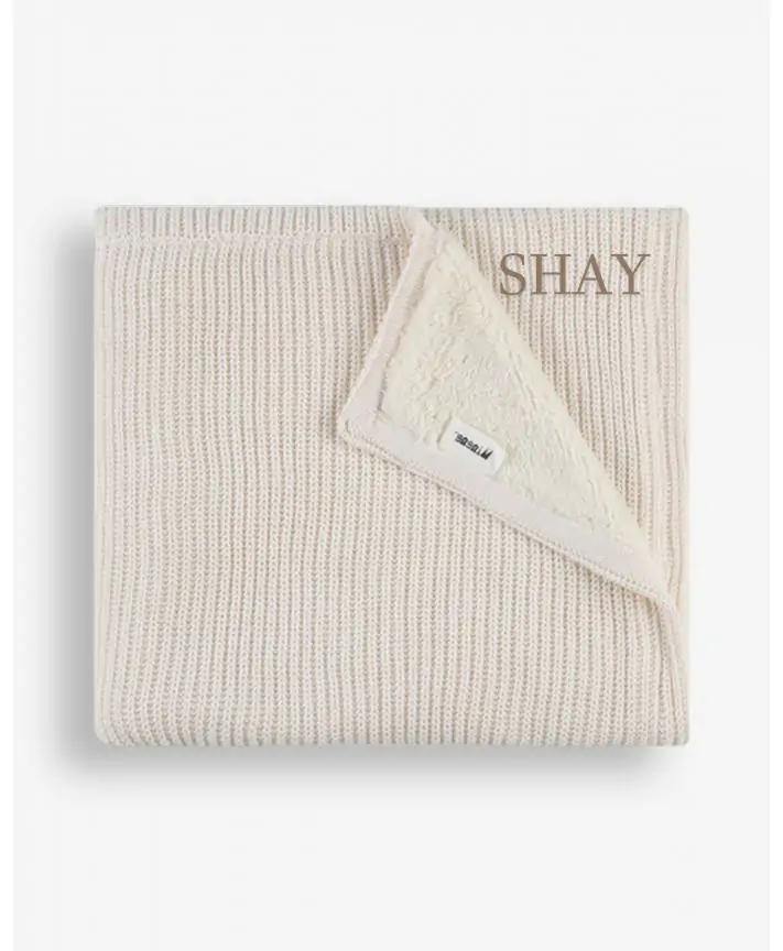 שמיכת ריב עם פרווה 100*75