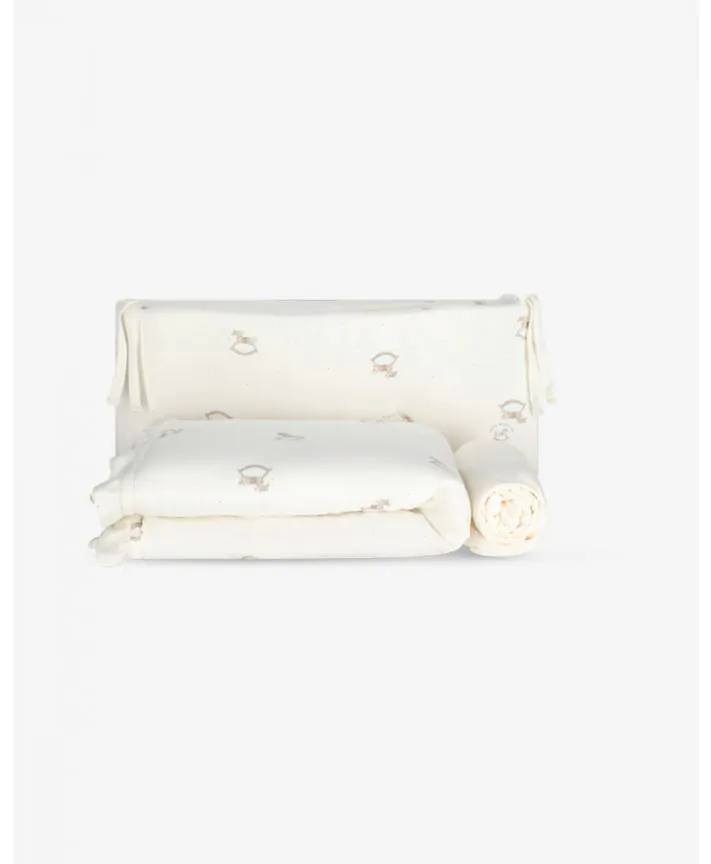 סט מצעים למיטת תינוק Vintage Collection