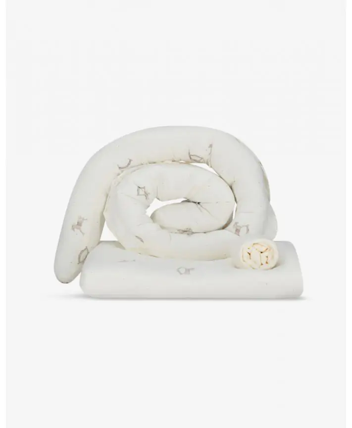 סט מצעים לעריסה Vintage Collection