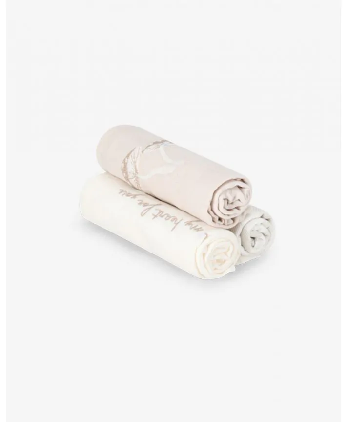 שלישיית חיתולי טטרה רקומים