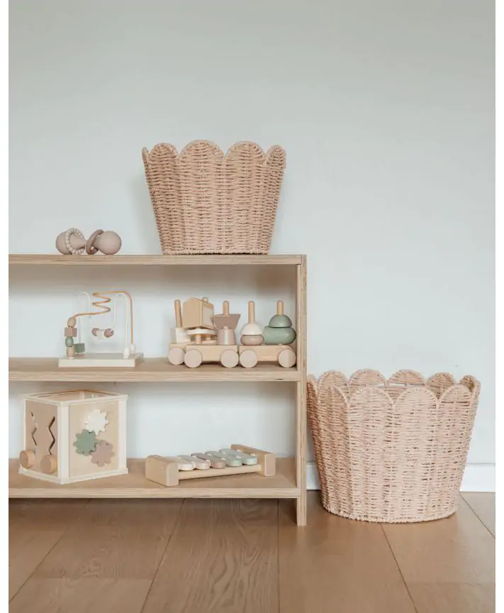 סל אחסון דקורטיבי גדול