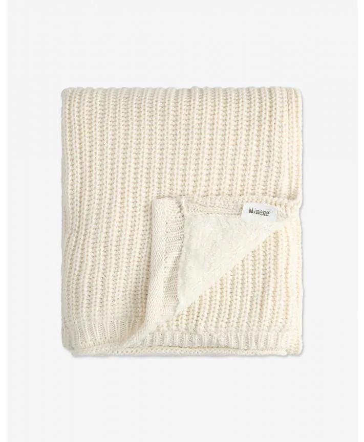 שמיכת סריג ריב 75*100