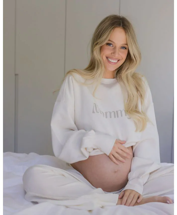 סוויטשירט לאמא BABY STEPS