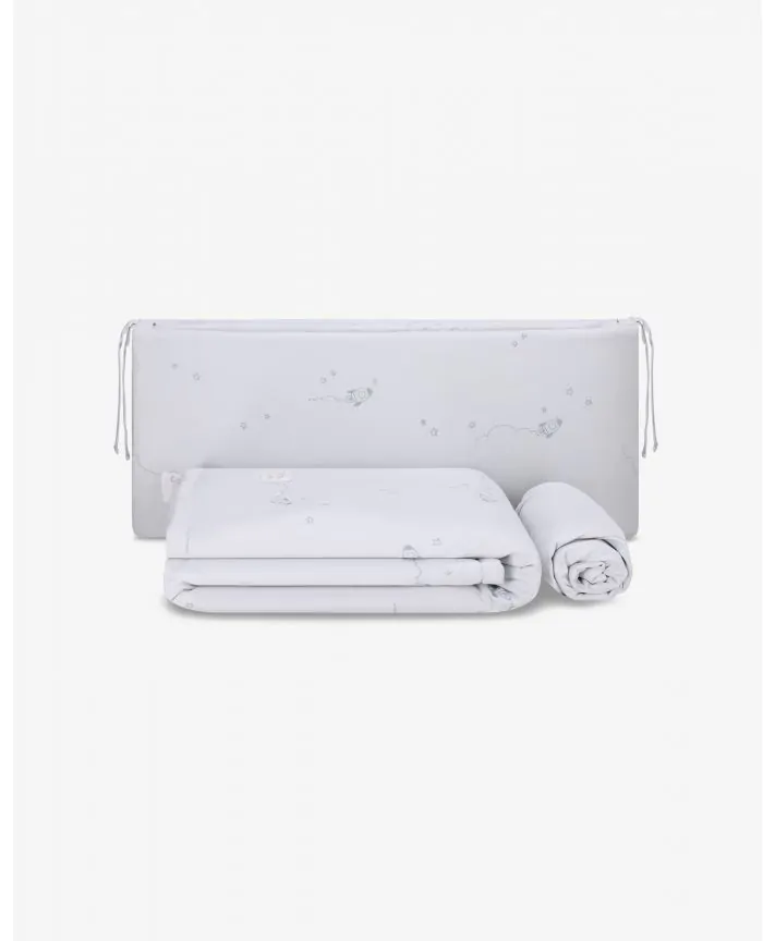 סט מצעים למיטת תינוק - Cotton cloud