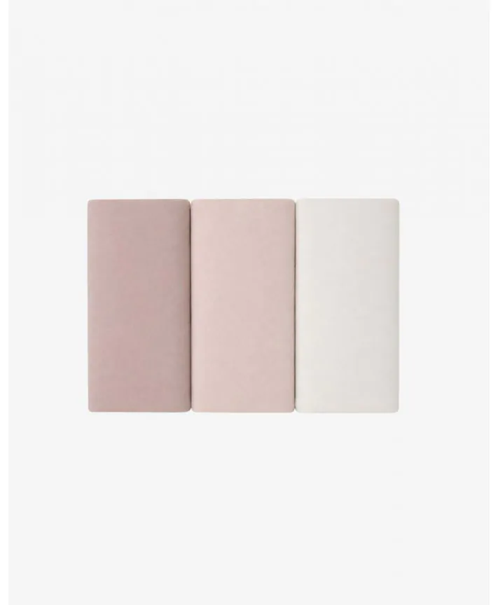 שלישיית סדינים למיטת תינוק ג'רסי Cotton cloud