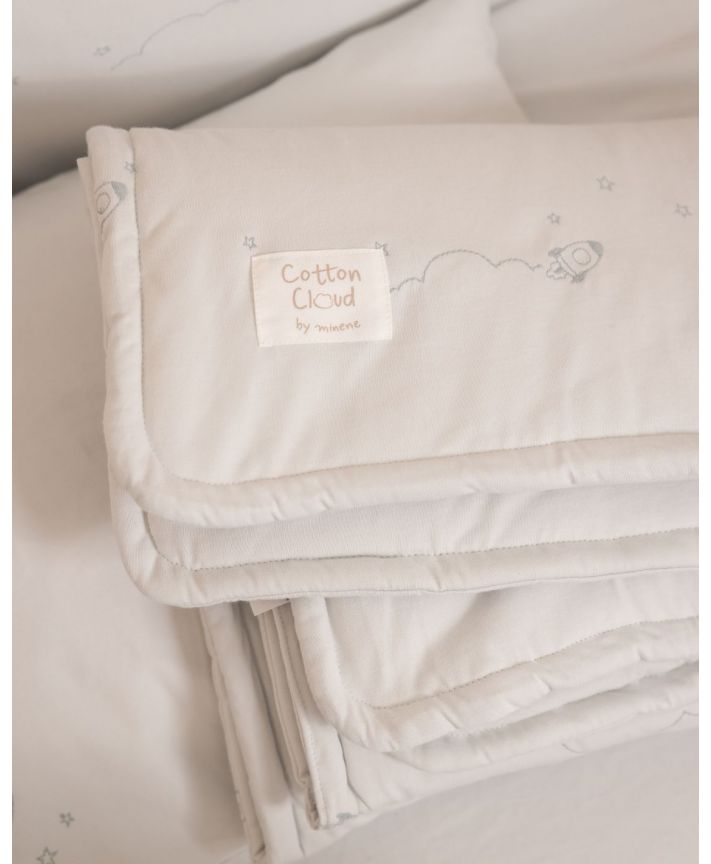 שמיכת ג'רסי עם מילוי Cotton cloud