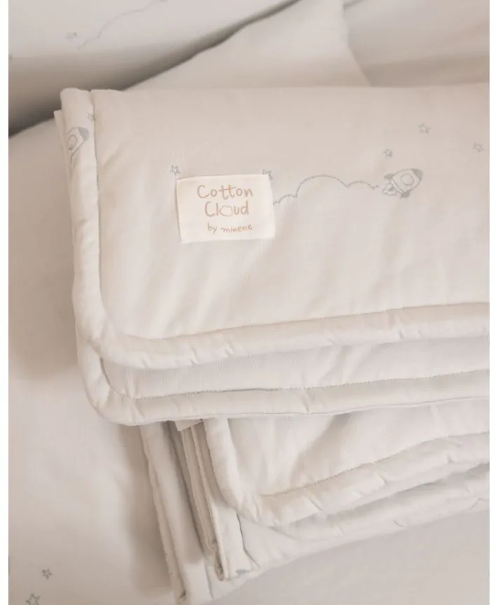 שמיכת ג'רסי עם מילוי Cotton cloud