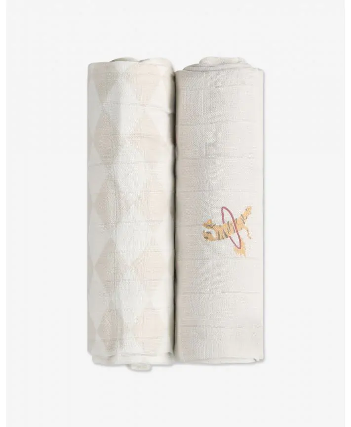 זוג חיתולי במבוק Wonderland