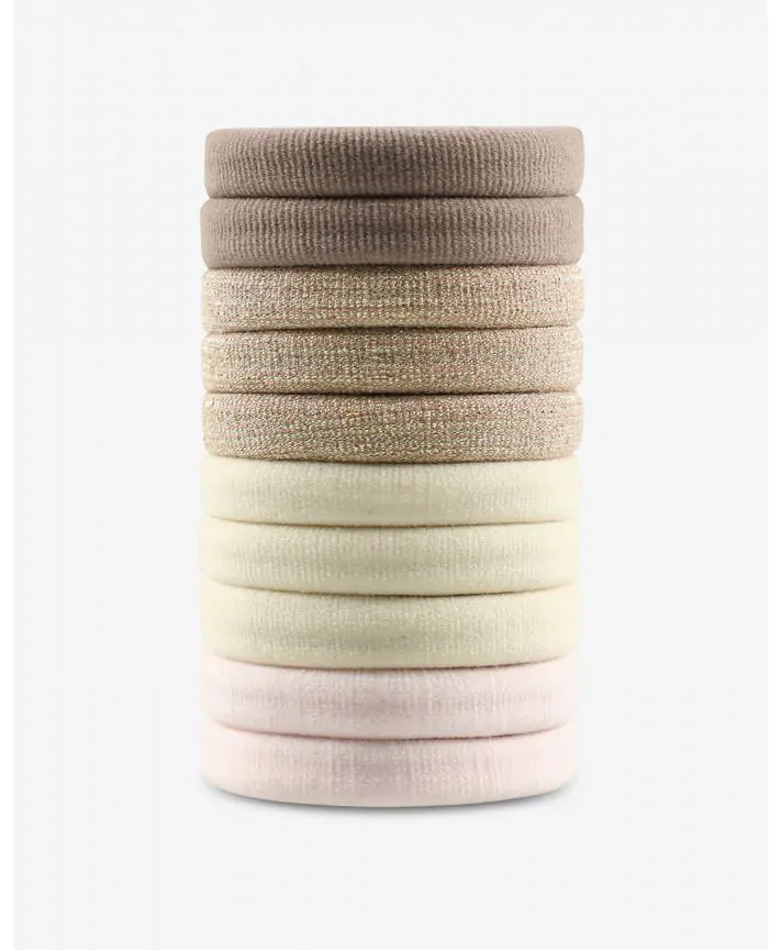 12 גומיות שיער אלסטיות