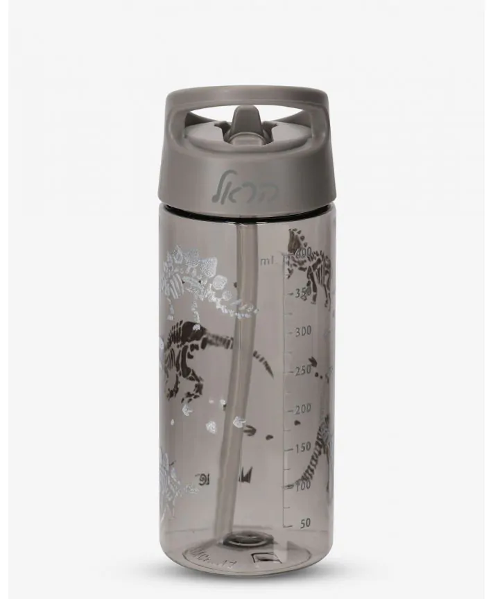 בקבוק גן עם קש