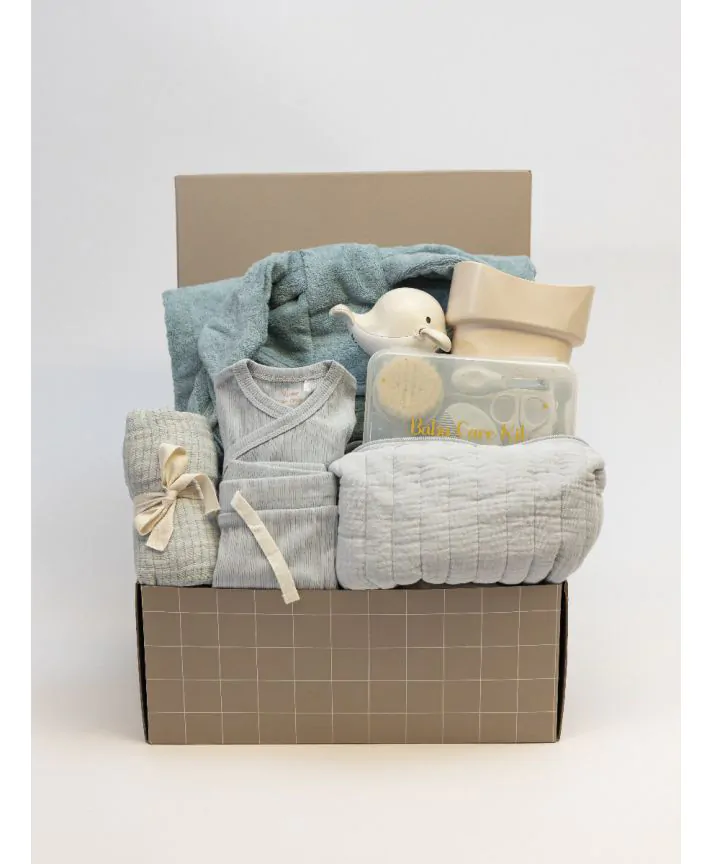 מארז מתנה Clean & Cuddle , כחול OS