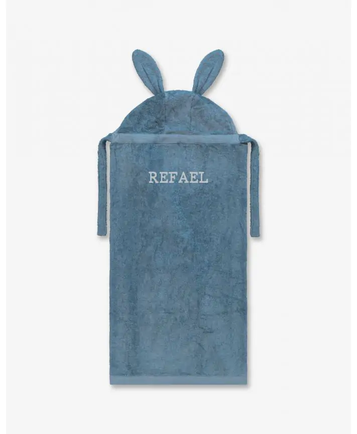 מגבת רחצה עם קשירה לצוואר