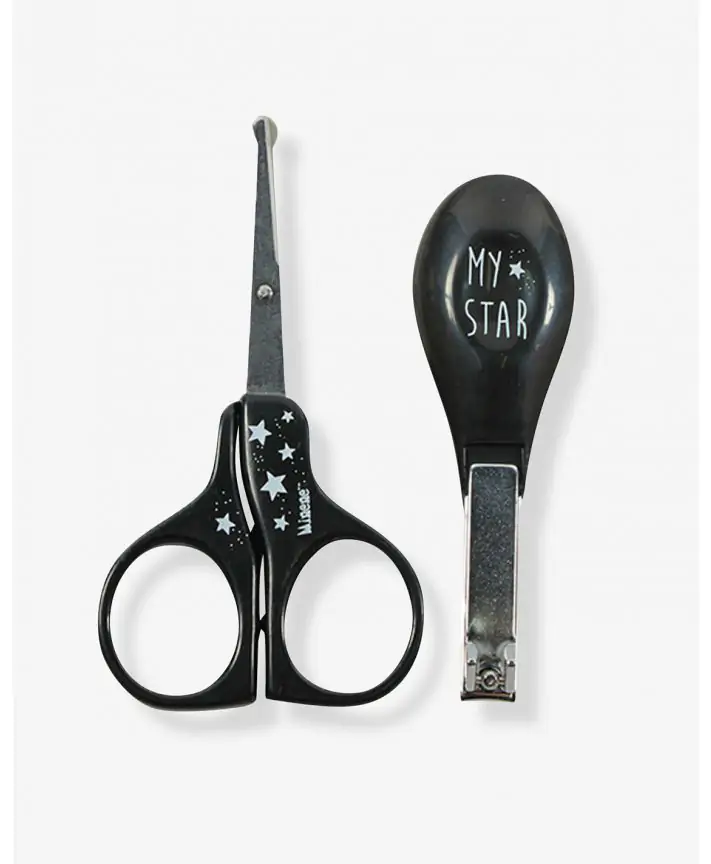 סט מספריים וקוצץ ציפורניים