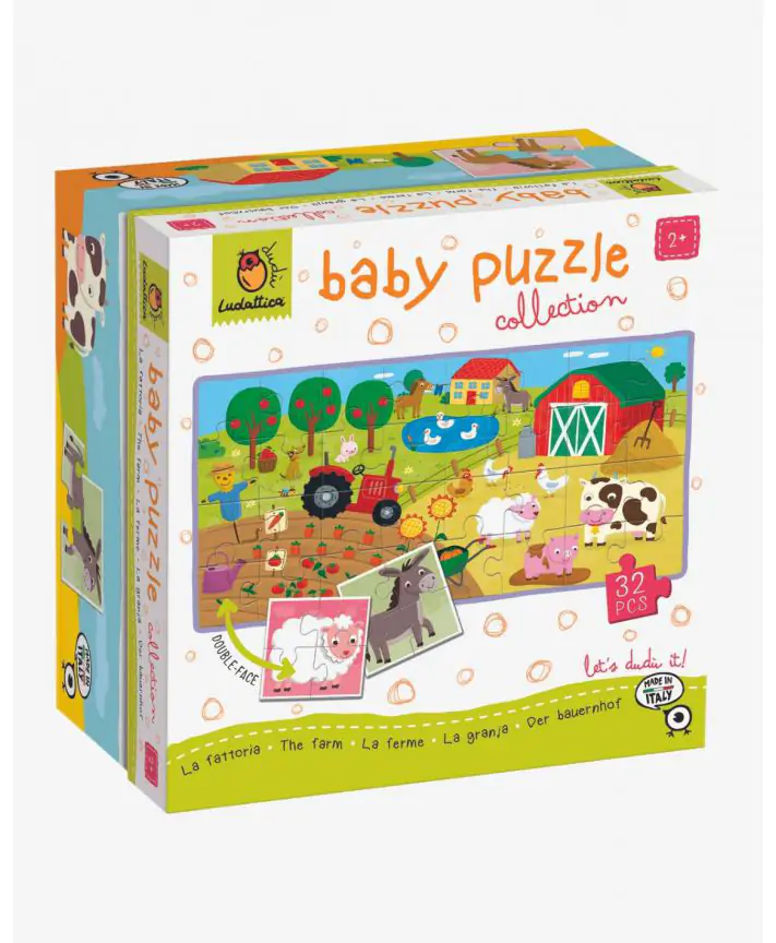 פאזל קטנטנים חווה LUDATTICA
