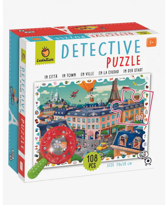 פאזל בלשים צעירים העיר הגדולה LUDATTICA
