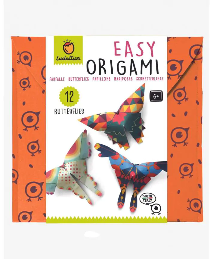 אוריגמי חיות פרפרים LUDATTICA