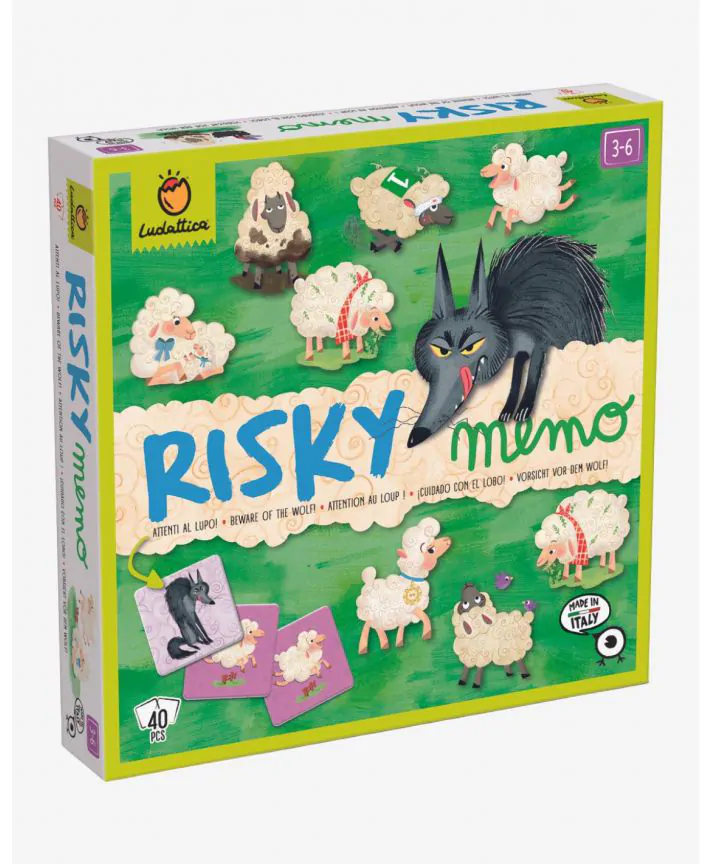 משחק זיכרון+כבשים LUDATTICA