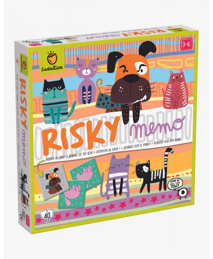 משחק זיכרון+חתולים LUDATTICA