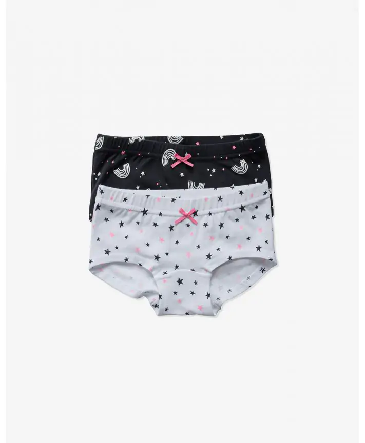 מארז 2 תחתוני בוקסר בנות